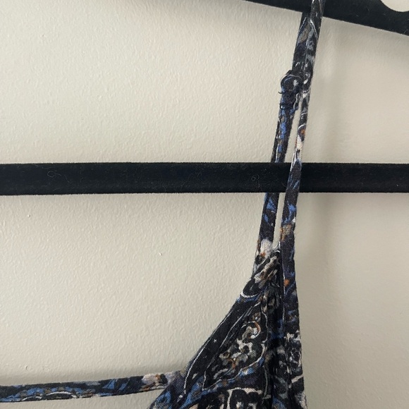 American Eagle Outfitters Navy Paisley Mini Dress - Picture 4 of 10